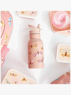 ALittleLovelyCompany A Little Lovely Company Drikkedunk Sommerfugl 350 ml, Pink