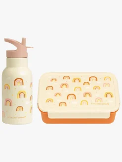 ALittleLovelyCompany A Little Lovely Company Madkasse & Flaske, Rainbows