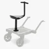 ABCDesign Vogntilbehør>ABC Design Kiddie Ride On 2 Sæde til Ståbræt, Black