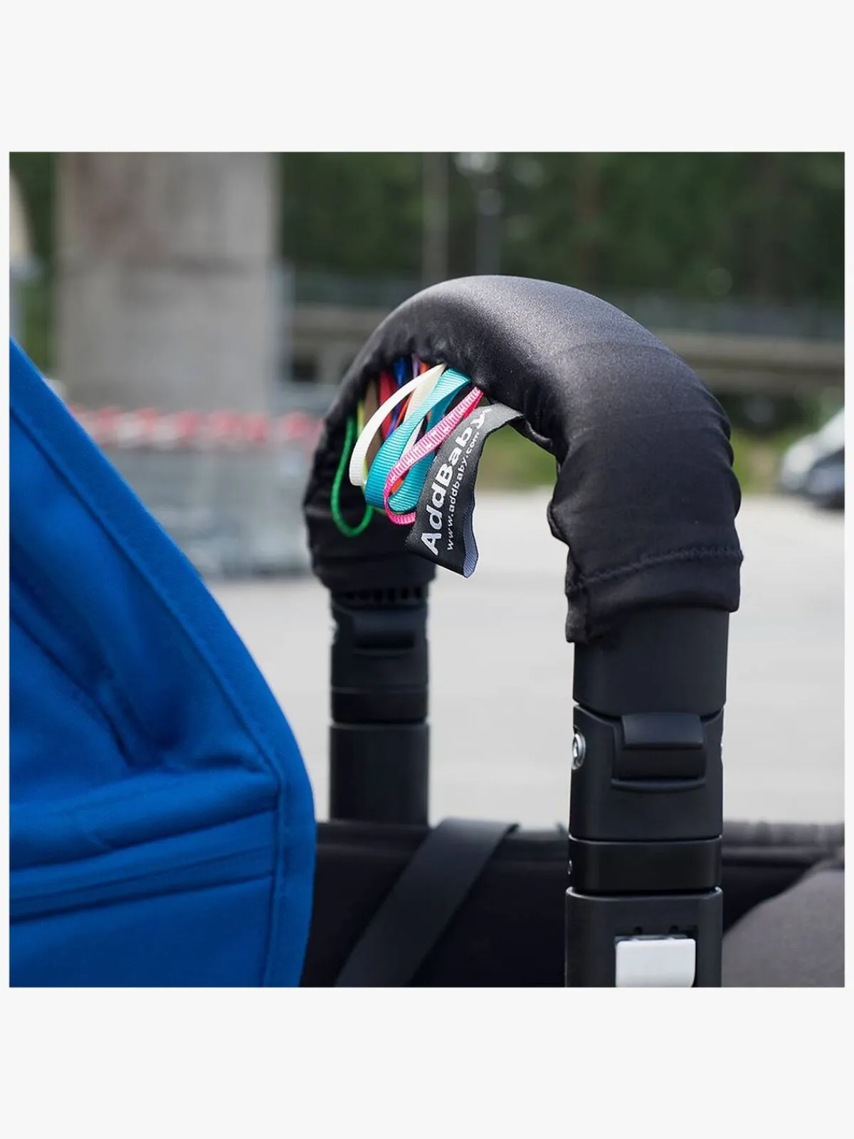 AddBaby Vogntilbehør*Bøjlebetræk Sort