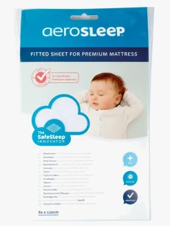 AeroSleep Sengetøj*Stræklagen PREMIUM 70x140, Hvid