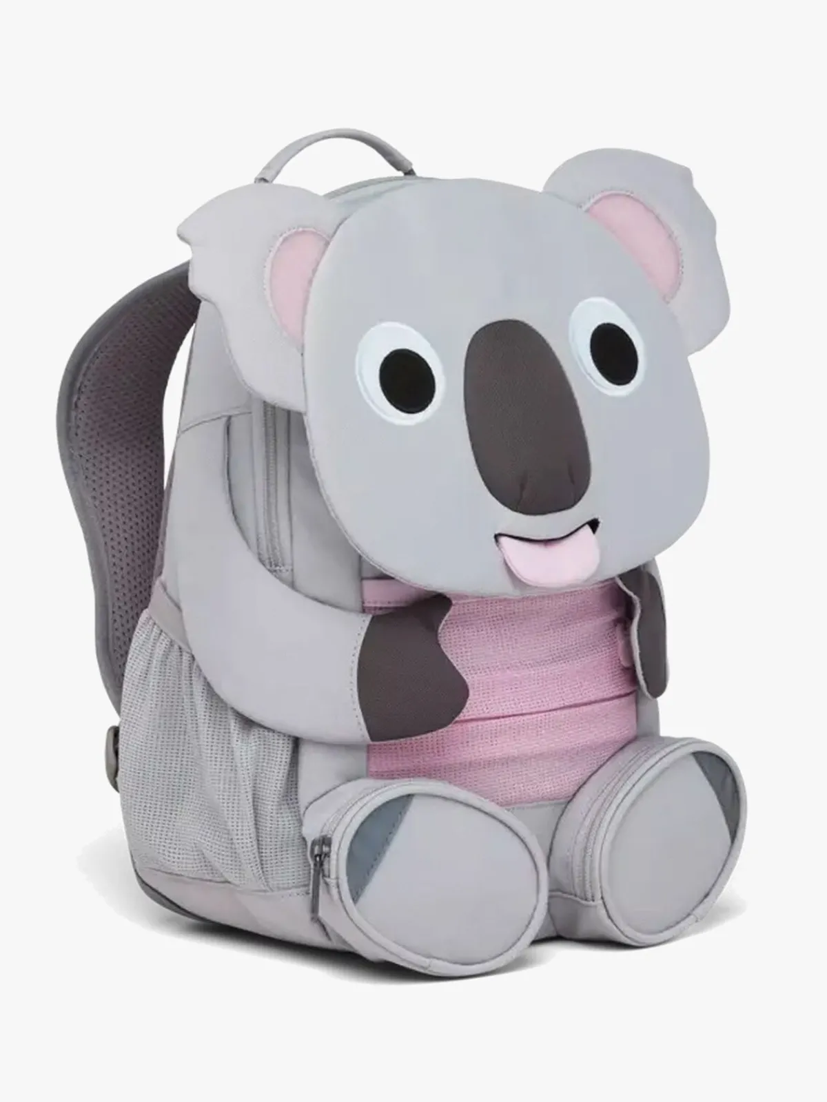 Affenzahn Tasker*Large Friend Rygsæk 8L, Koala Grå/Lyserød