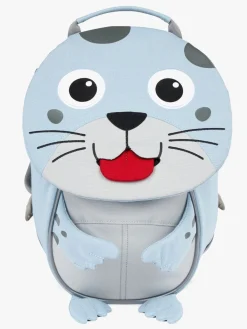 Affenzahn Tasker*Small Friend Rygsæk 4L, Seal Rød/Grå/Blå