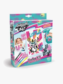 AirbrushPlush Kreativt Legetøj>AIRBRUSH PLUSH Mini Poster Kreasæt