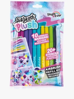AirbrushPlush Kreativt Legetøj>Airbrush Plush Refillsæt 10 Stk.
