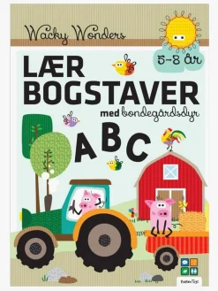 BarboToys Bøger>Aktivitetsbog  - Lær Bogstaver med Wacky Wonders Bondegårdsdyr