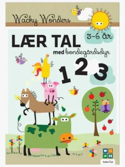 BarboToys Bøger*Aktivitetsbog Lær Tal med Wacky Wonders Bondegårdsdyr