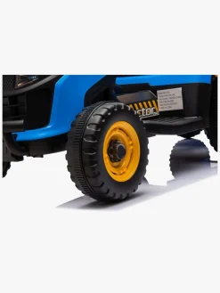 AlexGarage1 Alex's Garage Eltraktor med Trailer, Blå