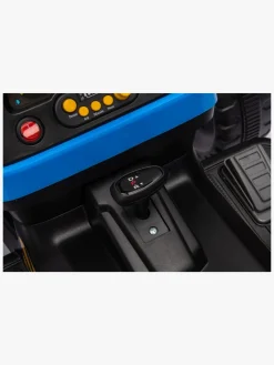 AlexGarage1 Alex's Garage Eltraktor med Trailer, Blå