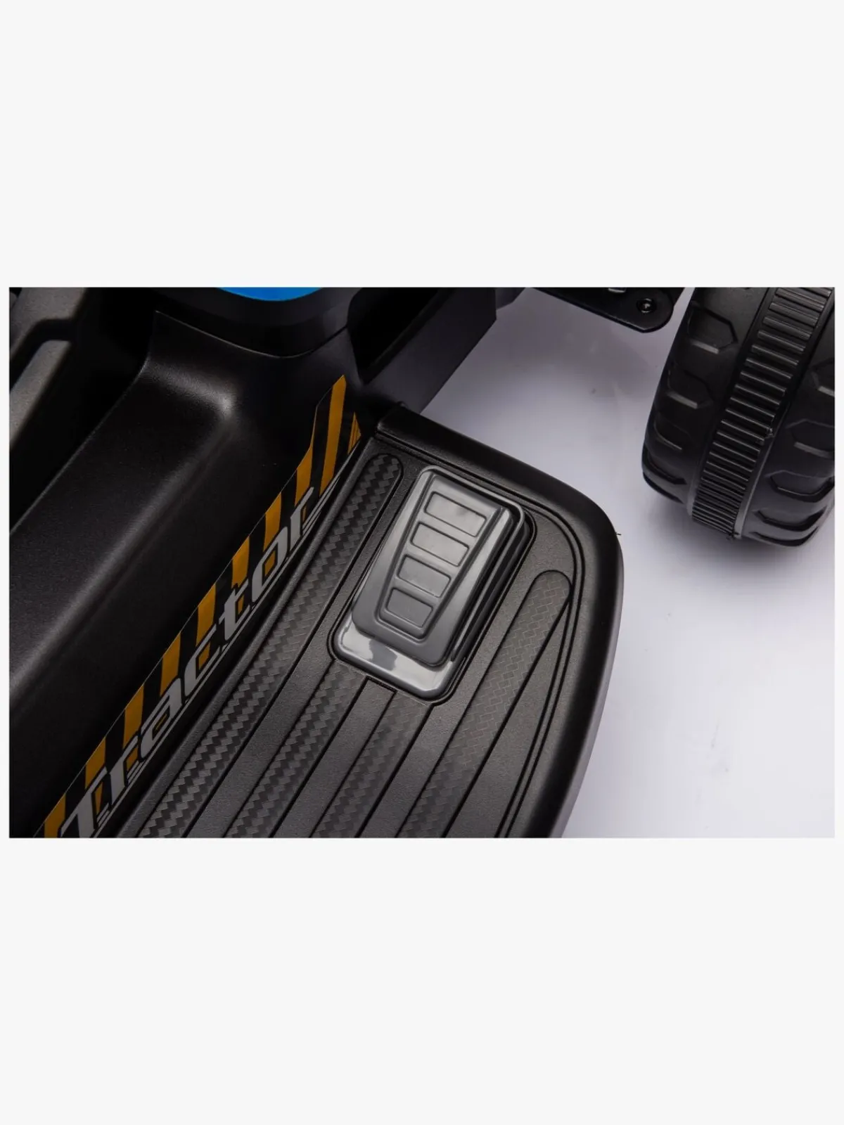 AlexGarage1 Alex's Garage Eltraktor med Trailer, Blå