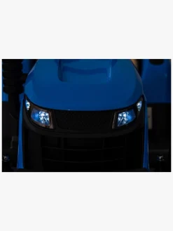 AlexGarage1 Alex's Garage Eltraktor med Trailer, Blå