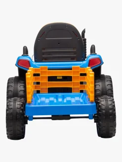 AlexGarage1 Alex's Garage Eltraktor med Trailer, Blå