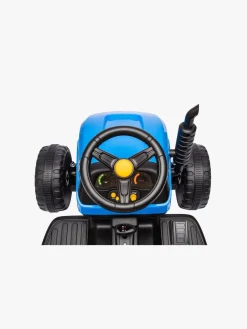 AlexGarage1 Alex's Garage Eltraktor med Trailer, Blå