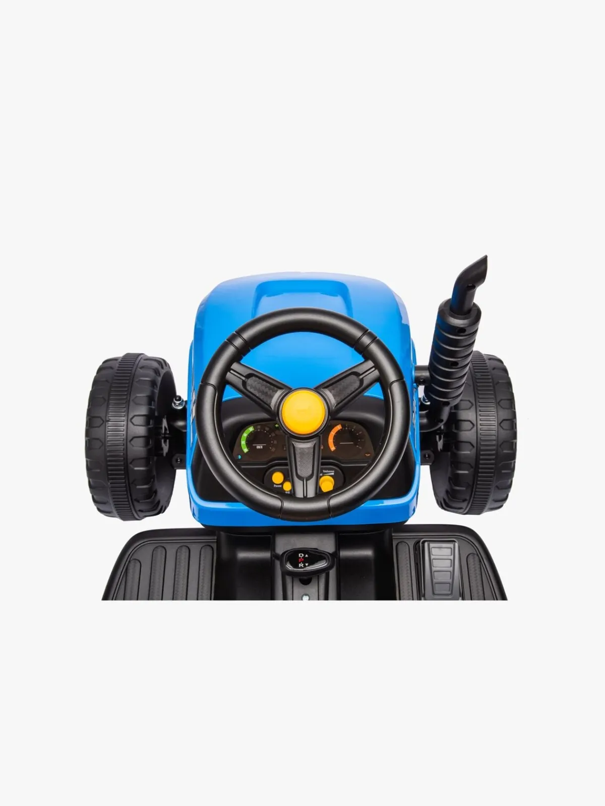 AlexGarage1 Alex's Garage Eltraktor med Trailer, Blå