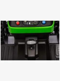 AlexGarage1 Elbiler & -Køretøjer*Alex's Garage Eltraktor med Trailer, Grøn Grøn