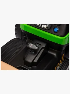 AlexGarage1 Elbiler & -Køretøjer*Alex's Garage Eltraktor med Trailer, Grøn Grøn