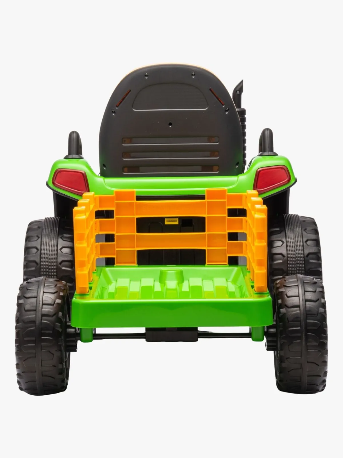 AlexGarage1 Elbiler & -Køretøjer*Alex's Garage Eltraktor med Trailer, Grøn Grøn