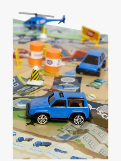 Børn AlexGarage1 Alex's Garage Police Squad Lastbil med Transportmidler