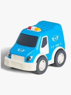 AlexGarage1 Legetøjsbiler & -Fartøjer*Alex's Garage Politibil Bioplast Blå/Hvid