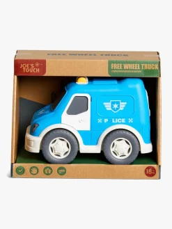 AlexGarage1 Legetøjsbiler & -Fartøjer*Alex's Garage Politibil Bioplast Blå/Hvid