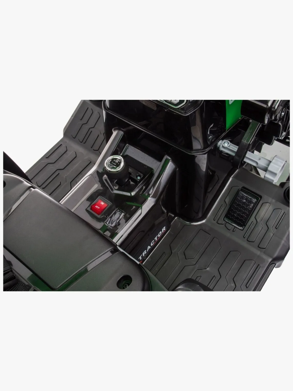 AlexGarage1 Elbiler & -Køretøjer>Alex's Garage Rechargeable Eltraktor