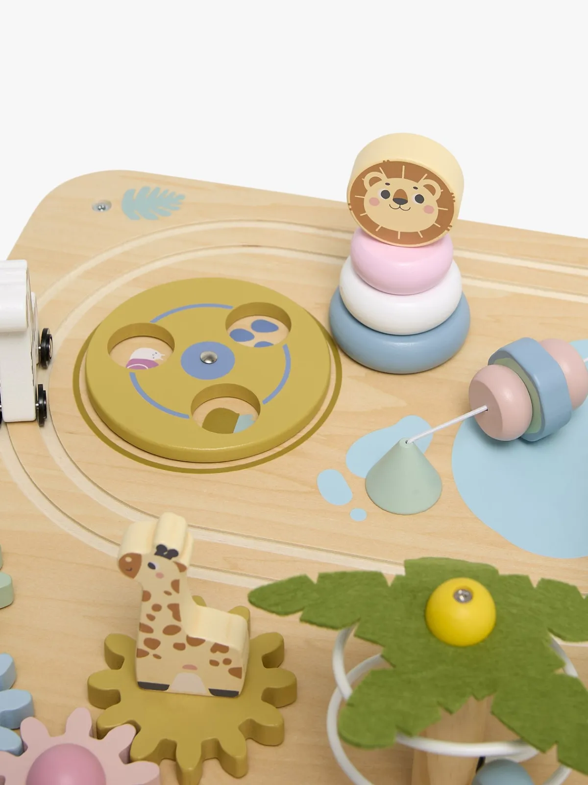 AliceFox Babylegetøj>Alice & Fox Aktivitetsbord Safari