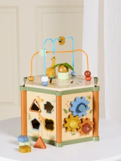 AliceFox Alice & Fox Aktivitetslegetøj Heksagon Safaridyr