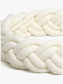 AliceFox Sengetøj*Alice & Fox ALEAH Flettet Sengerand, Hvid