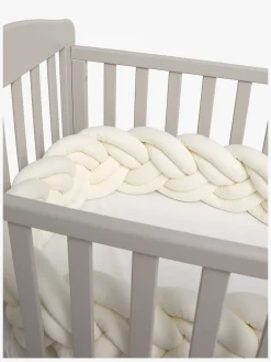 AliceFox Sengetøj*Alice & Fox ALEAH Flettet Sengerand, Hvid