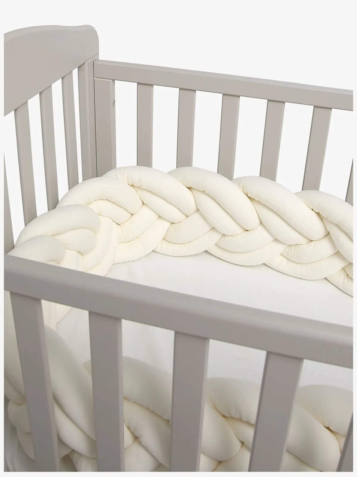 AliceFox Sengetøj*Alice & Fox ALEAH Flettet Sengerand, Hvid