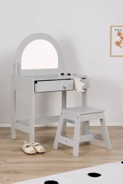 AliceFox Børnemøbler*Alice & Fox CELIA Sminkebord, Greige Grå