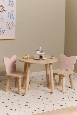 AliceFox Børnemøbler*Alice & Fox CHLOE Bord & Stole, Pink Lyserød