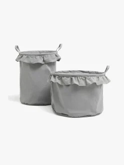 AliceFox Opbevaring*Alice & Fox DEMI Opbevaringskurve 2-pak, Grå Grå