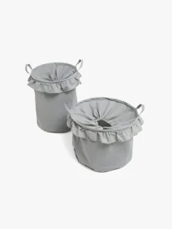 AliceFox Opbevaring*Alice & Fox DEMI Opbevaringskurve 2-pak, Grå Grå