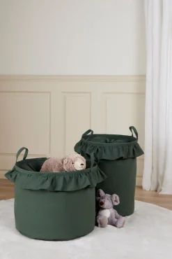 Børn AliceFox Alice & Fox DEMI Opbevaringskurv 2-pak, Dusty Green