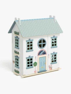 AliceFox Dukker & Bamser></noscript>Alice & Fox Dukkehus med Møbler & 4 Dukker, Blå