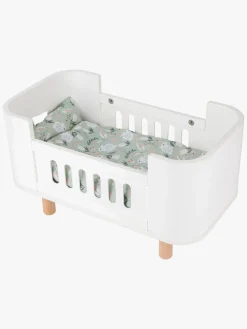 AliceFox Dukker & Bamser*Alice & Fox Dukkeseng inkl. Madras, Hvid