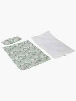 AliceFox Dukker & Bamser*Alice & Fox Dukkeseng inkl. Madras, Hvid