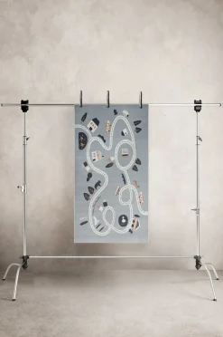 AliceFox Gulvtæpper*Alice & Fox Gulvtæppe Racerbane 80x150 cm, Grå Grå