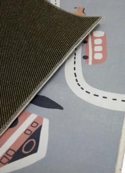 AliceFox Gulvtæpper*Alice & Fox Gulvtæppe Racerbane 80x150 cm, Grå Grå