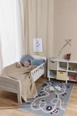 AliceFox Gulvtæpper*Alice & Fox Gulvtæppe Racerbane 80x150 cm, Grå Grå