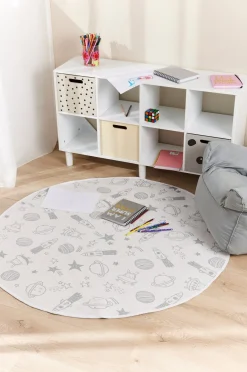 AliceFox Gulvtæpper*Alice & Fox Gulvtæppe White Space Ø120