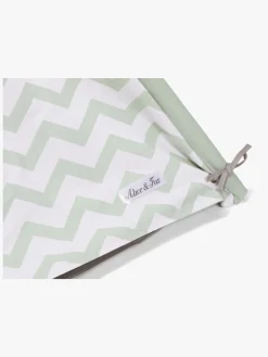 AliceFox Legetelte & -Tunneler|Legetøj Til Børn På 0-10 År*Alice & Fox Legetelt Tipi, Grøn/Hvid Grøn/Hvid