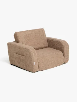 Børn AliceFox Børnemøbler>Alice & Fox MUSHY  Foldbar Lænestol, Taupe Teddy