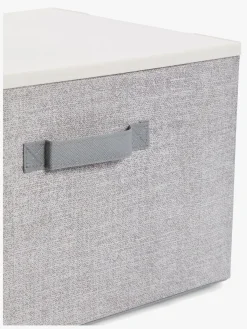 AliceFox Opbevaring*Alice & Fox Opbevaringskasse Låg, Grå