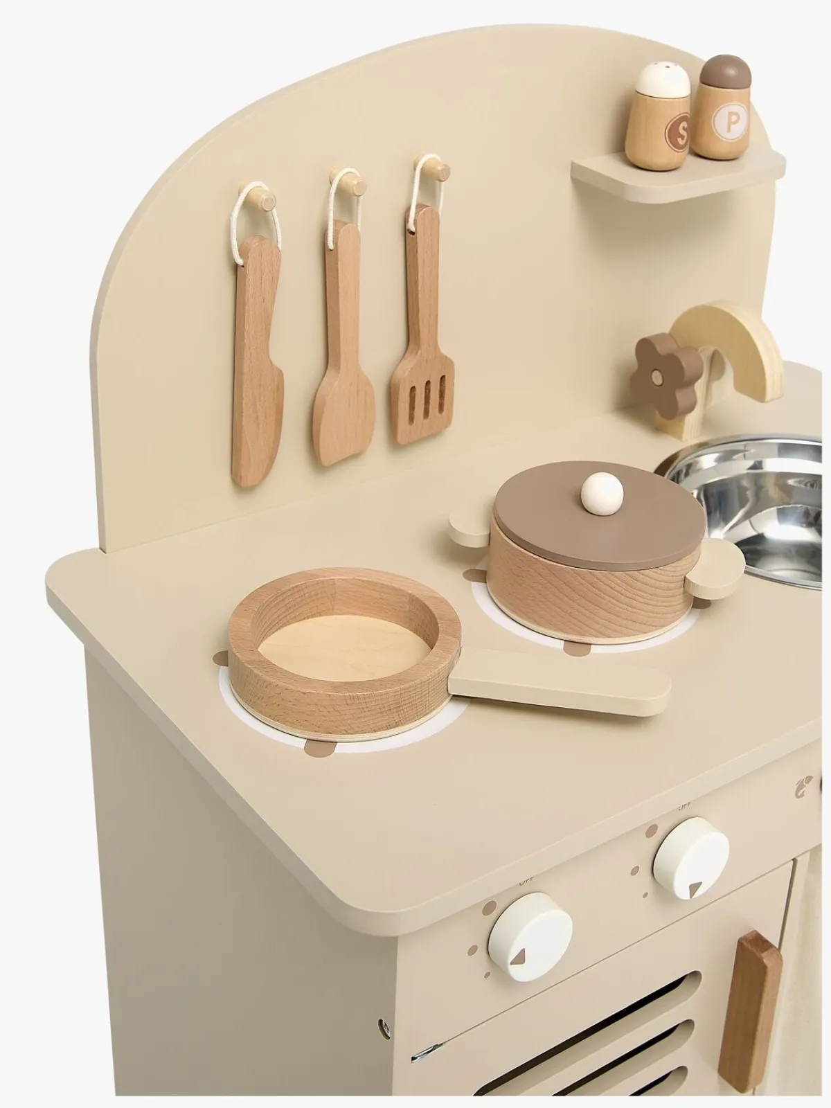 AliceFox Rolleleg>Alice & Fox Retro Køkken Sæt, Beige