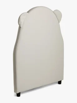 AliceFox Børnesenge & Tilbehør*Alice & Fox Sengegavl Bjørn 100x80x7, Grå/Beige Grå