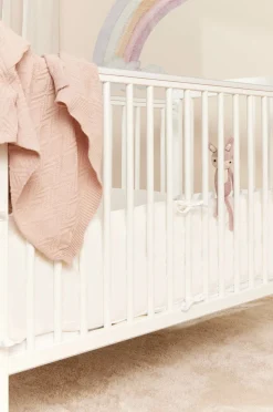 AliceFox Sengetøj*Alice & Fox Sengerand Bedside Crib, White Hvid