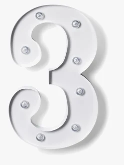 AliceFox Lamper & Belysning*Alice & Fox Tallampe 3, Hvid