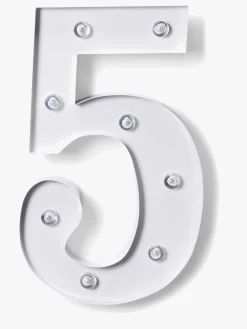 AliceFox Lamper & Belysning*Alice & Fox Tallampe 5, Hvid